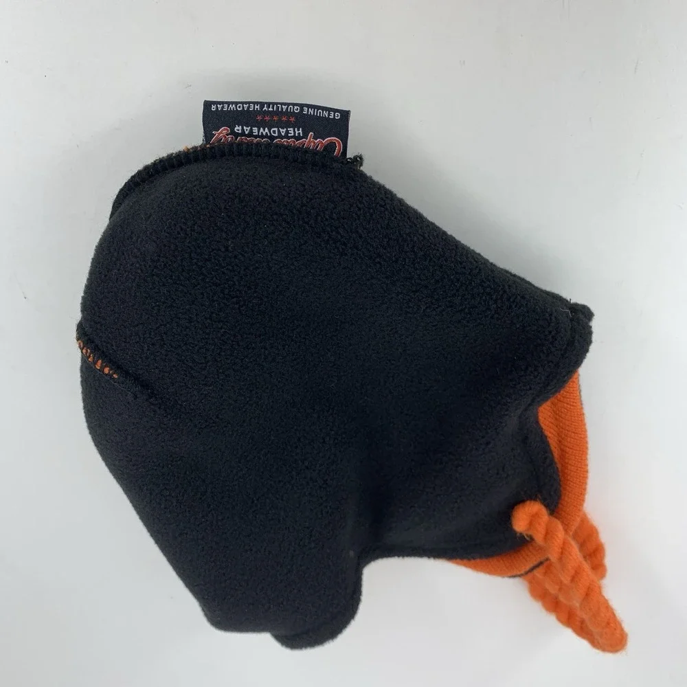 OSU Toboggan Beanie Kids Collection Oklahoma State Cowboys Orange Pom Hat Cap